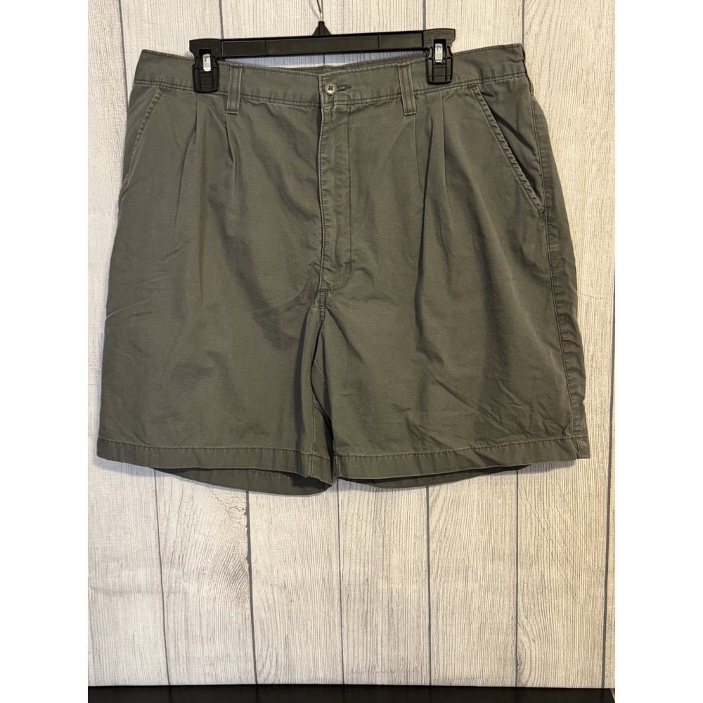 Timber Creek Cargo Shorts Men 38 Gray Cotton Casual Outdoor